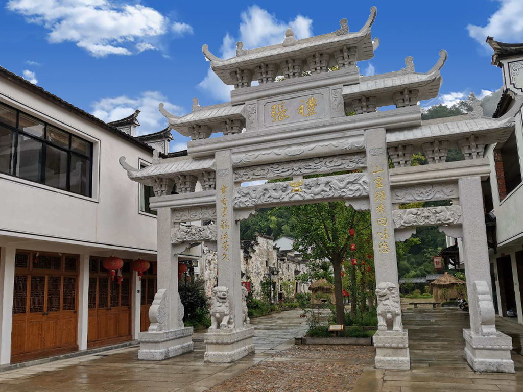 美麗鄉(xiāng)村村口坊牌圖片 美麗鄉(xiāng)村村口坊牌美化新農(nóng)村